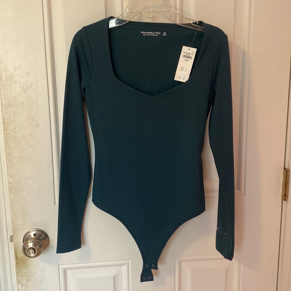 Abercrombie & Fitch green bodysuit